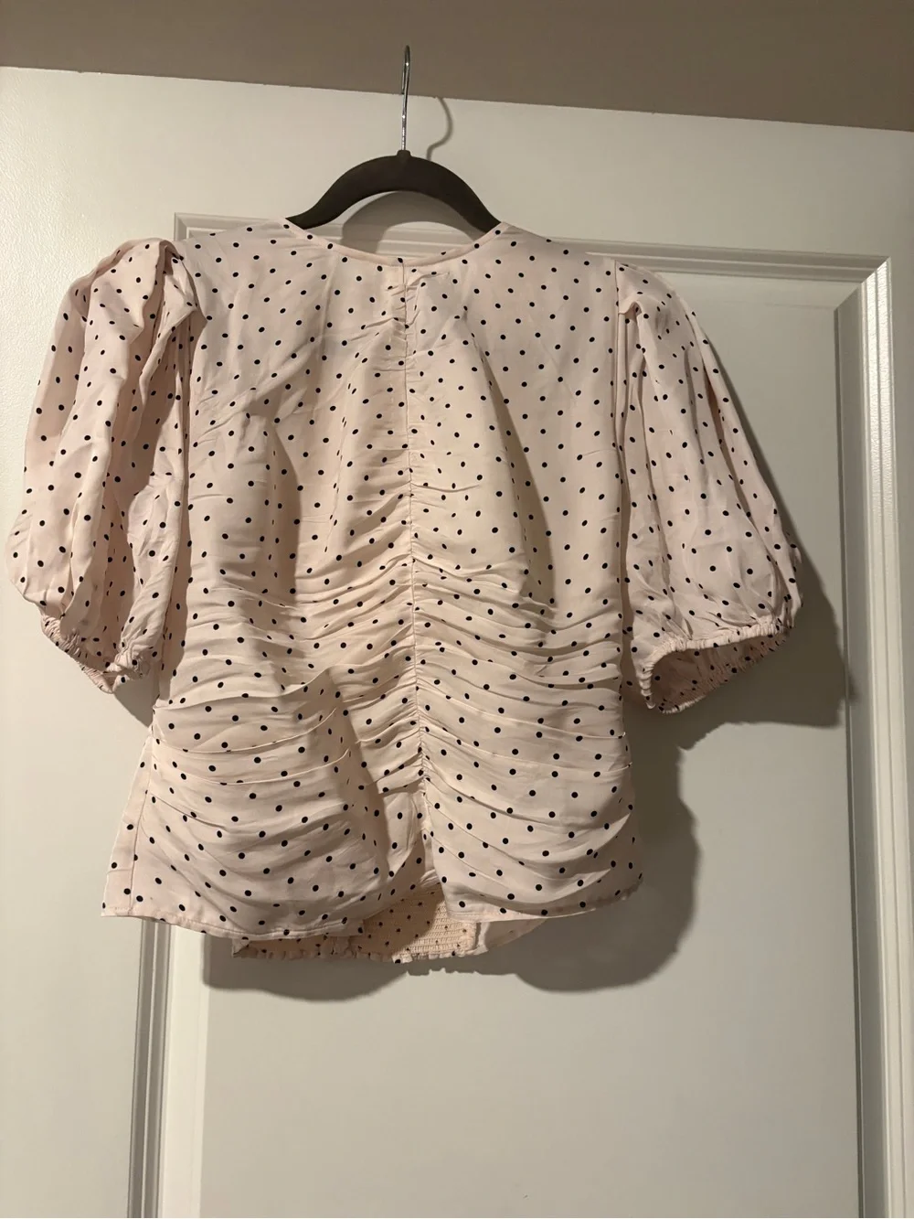 J crew Veranda shirt in dot print